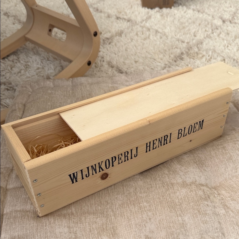 Wooden Storage Box - 14 x4 x 4 inches